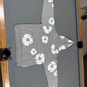 Gray Denim Tears hoodie size medium